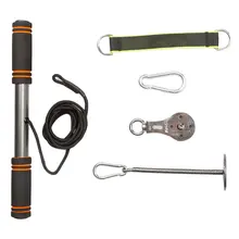 Fitness Arm Blaster Trainer Biceps Strong Power Stick Pull Rope for Gym Forearm Strength Chest Workout Wrist Roller Equipment
Fitness Arm Blaster Trainer Biceps Strong Power Stick Pull Rope for Gym Forearm Strength Chest Workout Wrist Roller Equipment