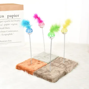 New Cat Toy Cat Feather Toy Claw Board Interaction Pet Cat Toys Supplies Feather Toys Four Color Cute Funny Cat Toys
New Cat Toy Cat Feather Toy Claw Board Interaction Pet Cat Toys Supplies Feather Toys Four Color Cute Funny Cat Toys