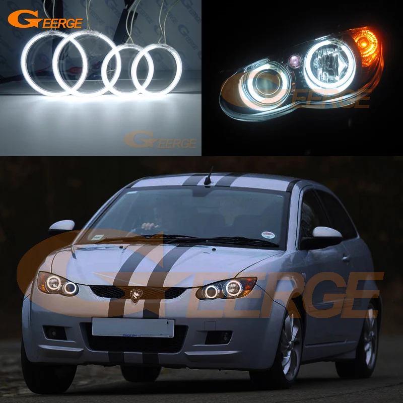 Для Proton Satria Neo 2006 2013 отличный ультра яркий CCFL ангельские глазки Halo набор колец