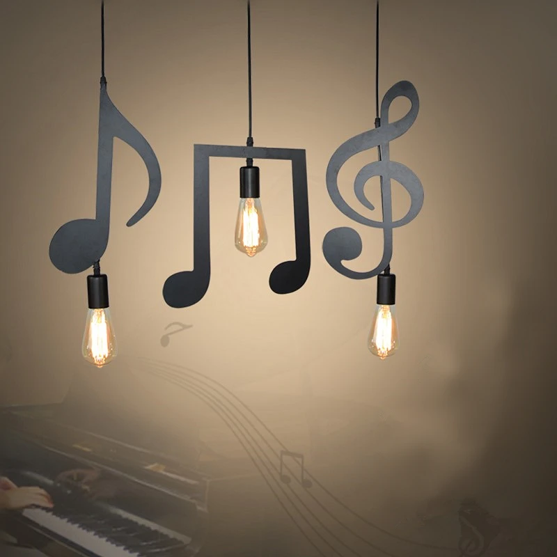 Musical Note Pendant Ceiling Light Home Bedroom Curve Droplight Bar Hanging LED Lamp(Without Bulb)
Musical Note Pendant Ceiling Light Home Bedroom Curve Droplight Bar Hanging LED Lamp(Without Bulb)