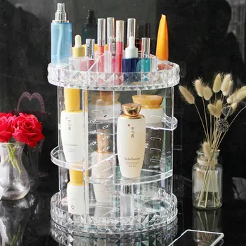 Rotation Transparent Acrylic Cosmetics Storage Box Fashion Spin Multi-function Detachable Makeup Beauty Organizer
Rotation Transparent Acrylic Cosmetics Storage Box Fashion Spin Multi-function Detachable Makeup Beauty Organizer