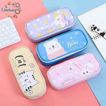 Cute Cartoon Simple Cat Bear Unicorn Stationery Box For Girls Pencil Bag Stationery Pencilcase Kawaii School Supplies
Cute Cartoon Simple Cat Bear Unicorn Stationery Box For Girls Pencil Bag Stationery Pencilcase Kawaii School Supplies