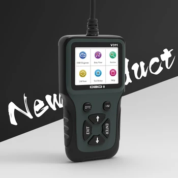 V311 OBD2 Scanner Handheld 4-Language Color LCD OBD 2 II Practical Multi-functional Durable Portable Auto Car Code Reader
V311 OBD2 Scanner Handheld 4-Language Color LCD OBD 2 II Practical Multi-functional Durable Portable Auto Car Code Reader