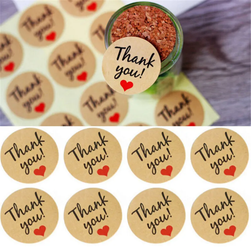 120Pcs Wedding Decoration Thank You Stickers Round Natural Kraft Handmade With Red Love Sticker Seals Scrapbook Party DIY Decor
120Pcs Wedding Decoration Thank You Stickers Round Natural Kraft Handmade With Red Love Sticker Seals Scrapbook Party DIY Decor