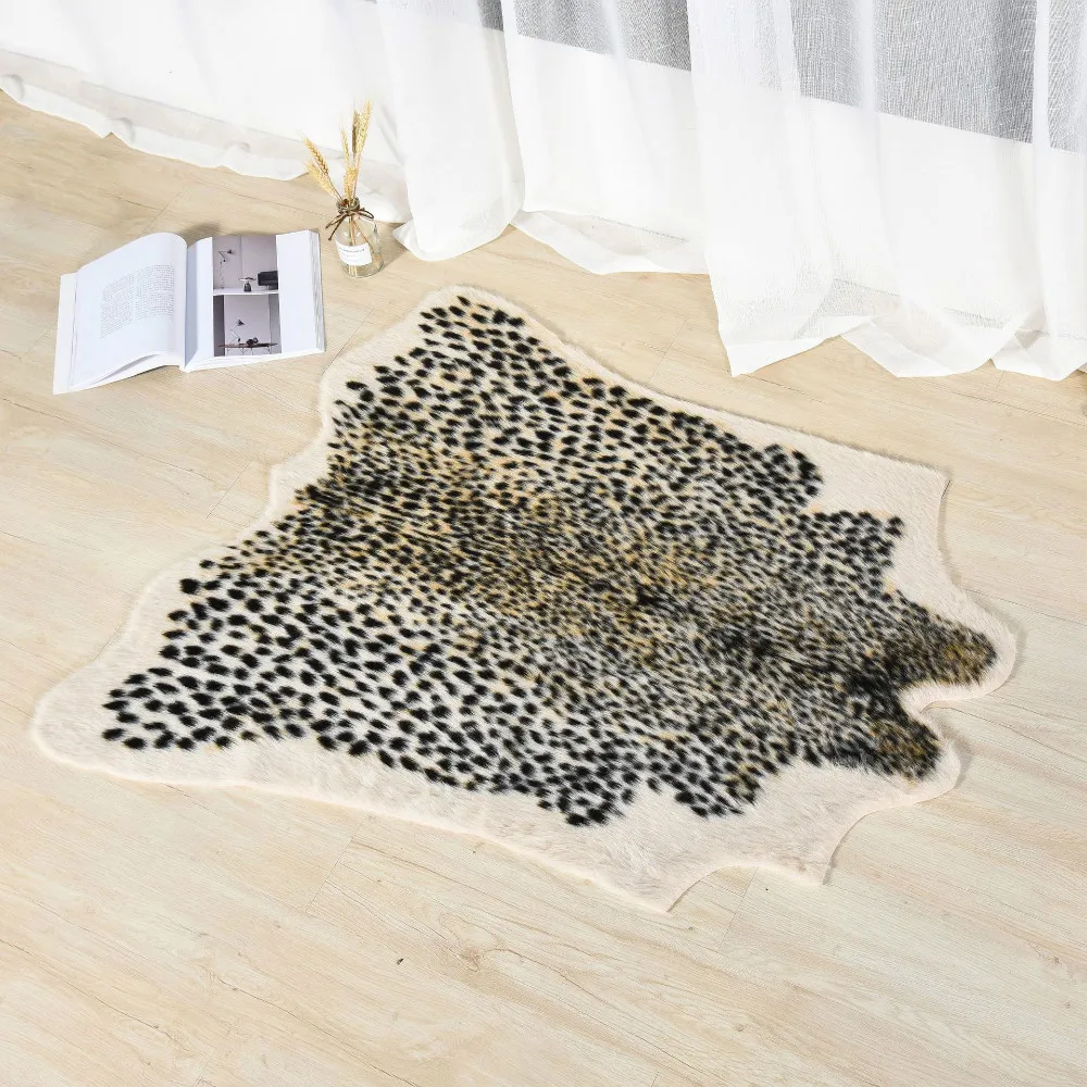 Leopard Style Printed Rug Leopard Style Printed Rug