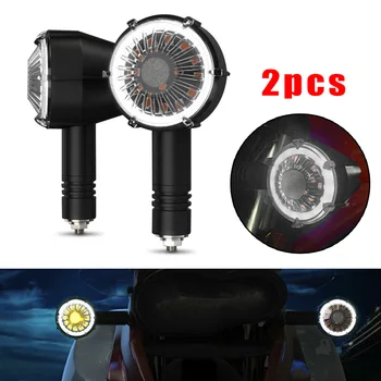 2pcs Motorcycle Turn Signal Indicator LED DRL Running Light White+Amber Blinker
2pcs Motorcycle Turn Signal Indicator LED DRL Running Light White+Amber Blinker