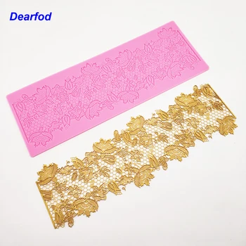 DBS020 Flower Pattern Silicone Mold Silicone Lace Mold Sugar Craft Cake Brim Decoration Tool
DBS020 Flower Pattern Silicone Mold Silicone Lace Mold Sugar Craft Cake Brim Decoration Tool