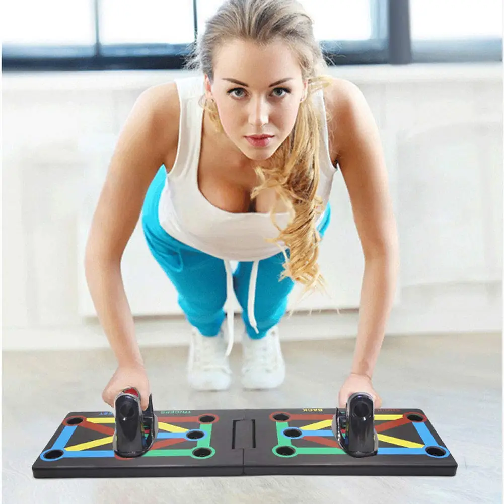 Push-Up Bracket Push Up Rack Board Body Building Fitness Exercise Tools Men Women Push-Up Stands For Gym Body Training
Push-Up Bracket Push Up Rack Board Body Building Fitness Exercise Tools Men Women Push-Up Stands For Gym Body Training