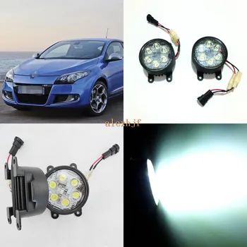 July King 18W 6LEDs H11 LED Fog Lamp Assembly Case for Renault Megane 2006-2013 etc, 6500K 1260LM Daytime Running Lights
July King 18W 6LEDs H11 LED Fog Lamp Assembly Case for Renault Megane 2006-2013 etc, 6500K 1260LM Daytime Running Lights