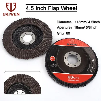5Pcs T29 Professional Flap Discs 115mm Sanding Grinding Wheels Angle Grinder 60 Grit Abrasive wheels tools
5Pcs T29 Professional Flap Discs 115mm Sanding Grinding Wheels Angle Grinder 60 Grit Abrasive wheels tools