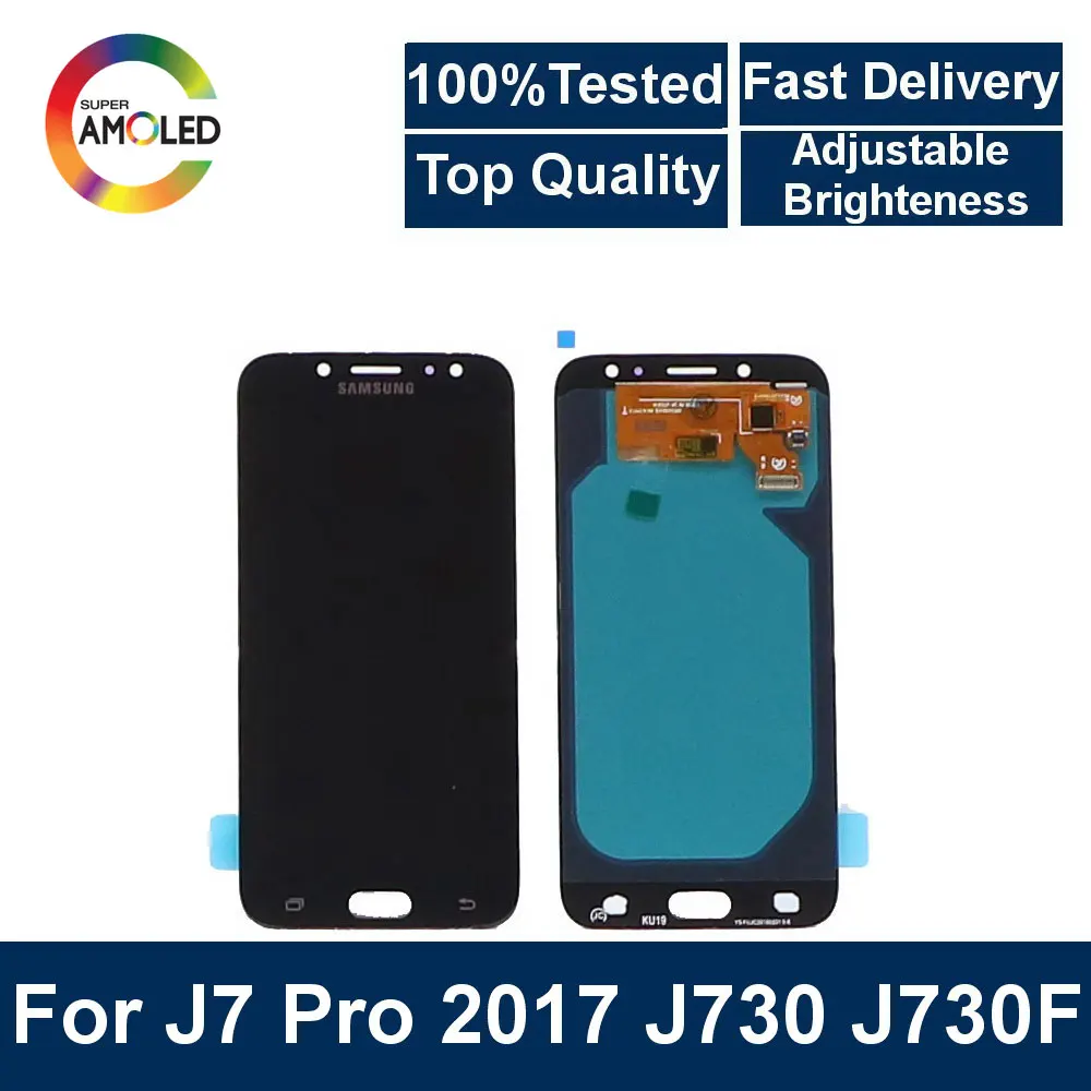 5.5"Super AMOLED LCD For Samsung Galaxy J7 Pro 2017 J730 J730F phone LCD Display Touch Screen Digitizer Assembly replace
5.5"Super AMOLED LCD For Samsung Galaxy J7 Pro 2017 J730 J730F phone LCD Display Touch Screen Digitizer Assembly replace