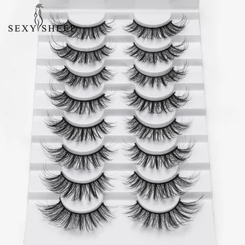 SEXYSHEEP 4/8 pairs 3D Mink Lashes Natural False Eyelashes Dramatic Volume Fake Lashes Makeup Eyelash Extension Silk Eyelashes
SEXYSHEEP 4/8 pairs 3D Mink Lashes Natural False Eyelashes Dramatic Volume Fake Lashes Makeup Eyelash Extension Silk Eyelashes