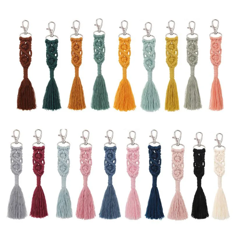 Tassel Keychain Macrame Key Chain Key Ring Keychains for Ladies Handmade Custom Kychain Ring Bag Charm Gift for Women
Tassel Keychain Macrame Key Chain Key Ring Keychains for Ladies Handmade Custom Kychain Ring Bag Charm Gift for Women