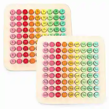 9x9 Wooden Multiplication Table Math Blocks Baby Wooden Arithmetictoys Montessori Education Puzzle Early Intelligence Toy
9x9 Wooden Multiplication Table Math Blocks Baby Wooden Arithmetictoys Montessori Education Puzzle Early Intelligence Toy