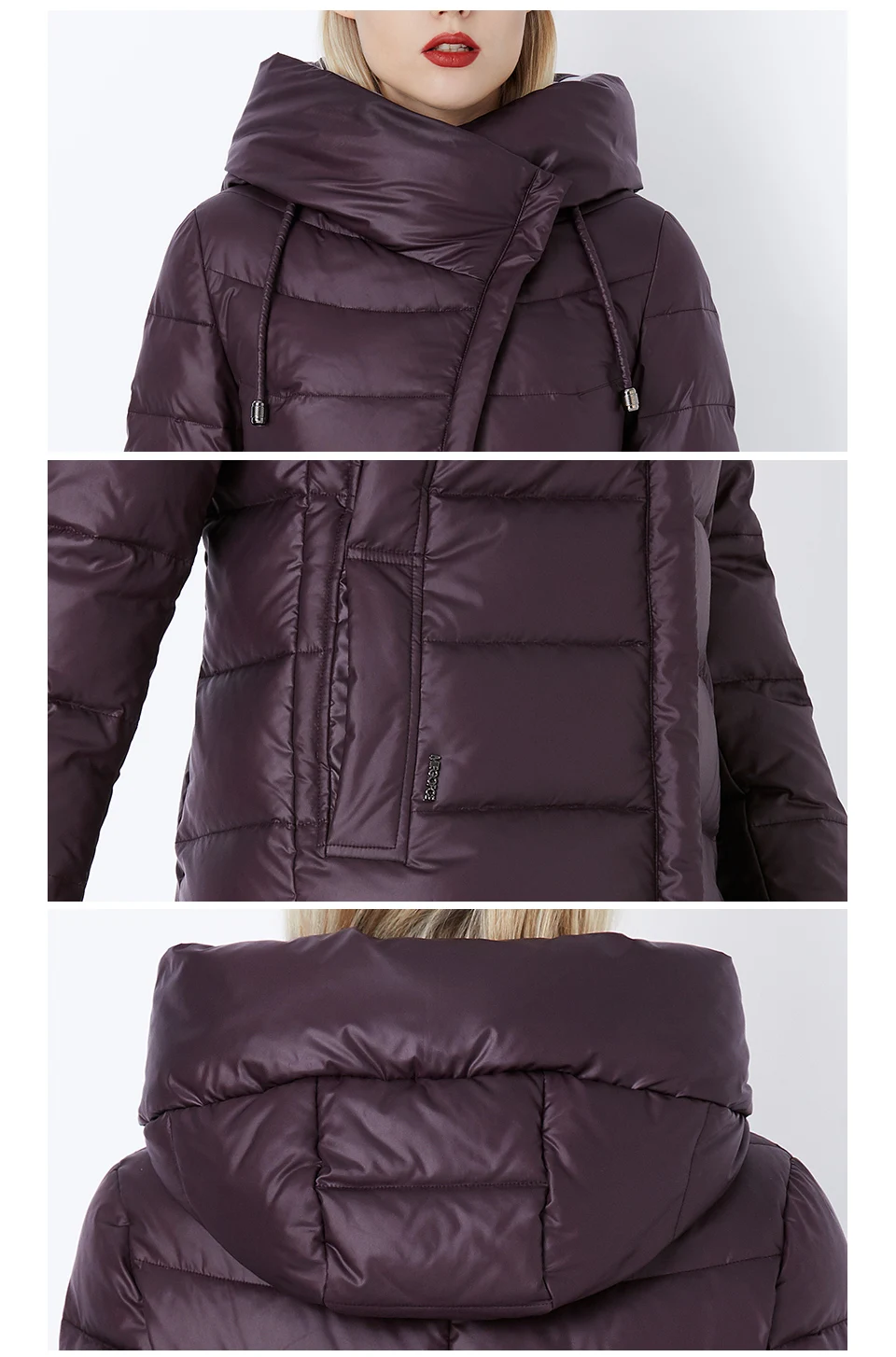 MIEGOFCE 2020 Coat Jacket Winter Womens Hooded Warm Parkas Bio Fluff Parka Coat Hight Quality Female New Winter Collection Hot