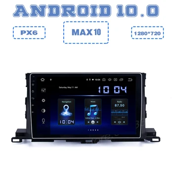 PX6 max10 Android 10.0 Car GPS DSP player for toyota Highlander radio 2015 2016 2017 2018 2019 with 4+64GB IPS Auto Stereo
PX6 max10 Android 10.0 Car GPS DSP player for toyota Highlander radio 2015 2016 2017 2018 2019 with 4+64GB IPS Auto Stereo