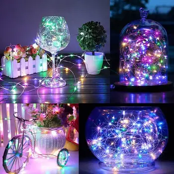 Fairy String Copper Wire 100LED Festival Outdoor Landscape Lamp Garden Fairy Light Fairy String Light Waterproof Yard
Fairy String Copper Wire 100LED Festival Outdoor Landscape Lamp Garden Fairy Light Fairy String Light Waterproof Yard