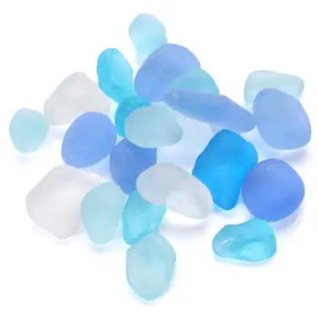 20pcs Blue Tumbled Matte Sand Stone For Earrings Pendant Necklace Jewelry Making Sea Beach Glass Beads Bulk Ornaments 10-16mm
20pcs Blue Tumbled Matte Sand Stone For Earrings Pendant Necklace Jewelry Making Sea Beach Glass Beads Bulk Ornaments 10-16mm