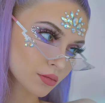 Lady Summer 2020 Diamond Personalized Sunglasses Triangle Creative Retro Brand Big Frame Women Reflective Glasses Sunglasses
Lady Summer 2020 Diamond Personalized Sunglasses Triangle Creative Retro Brand Big Frame Women Reflective Glasses Sunglasses