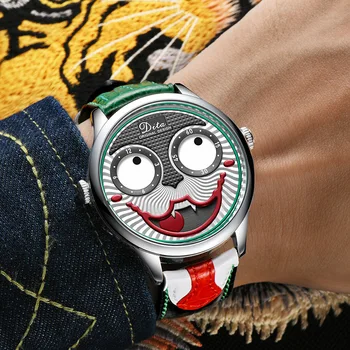 Joker Watch Men Top Brand Luxury Fashion Personality Alloy Quartz Watches Mens Limited Edition Designer Watch New Arrival 2019
Joker Watch Men Top Brand Luxury Fashion Personality Alloy Quartz Watches Mens Limited Edition Designer Watch New Arrival 2019