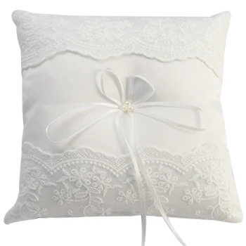 Embroidered Flowers Wedding Decor Ring Pillow Romantic Bow European Cushion
Embroidered Flowers Wedding Decor Ring Pillow Romantic Bow European Cushion