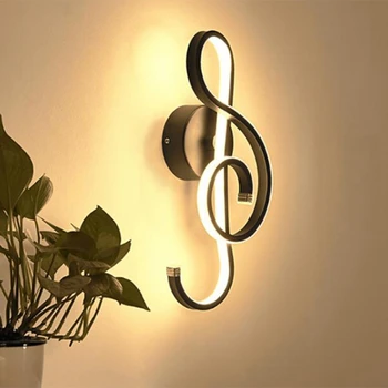 ABUI-Led Wall Lamp Wall Lamp Bedroom Beside Wall Light Music Clef Shape Home Indoor Living Room Decoration Lighting 
ABUI-Led Wall Lamp Wall Lamp Bedroom Beside Wall Light Music Clef Shape Home Indoor Living Room Decoration Lighting