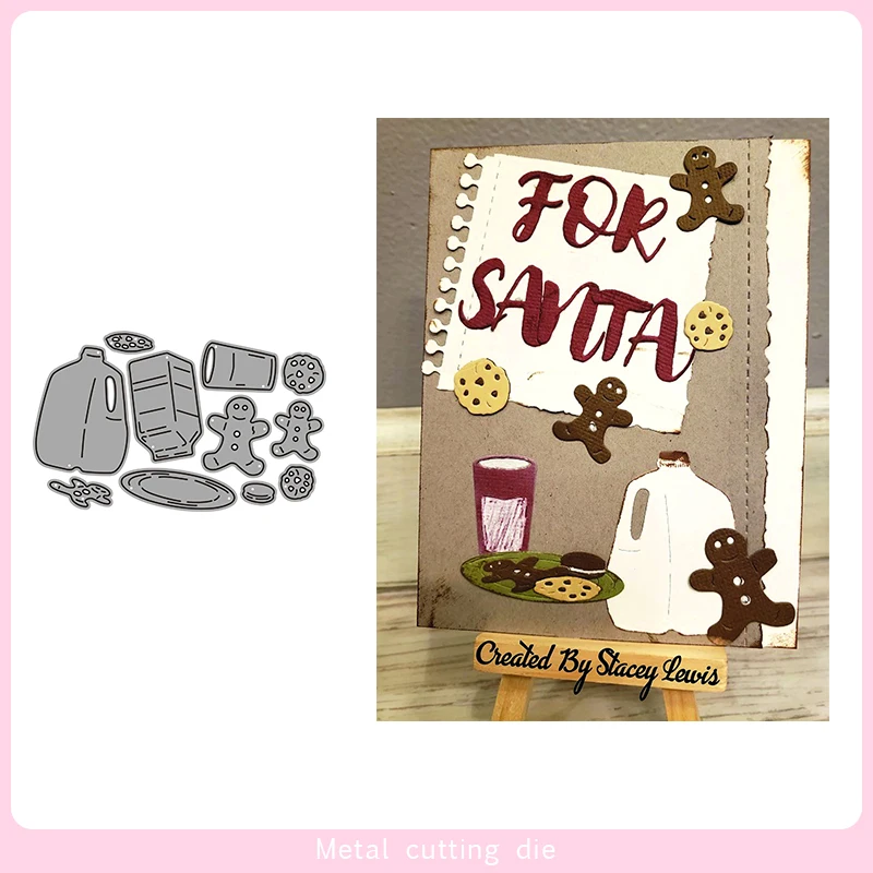 Milk and cookies Metal Cutting Dies for DIY Scrapbooking Photo Album Decorative Embossing Paper Card Crafts Die Cut 2019
Milk and cookies Metal Cutting Dies for DIY Scrapbooking Photo Album Decorative Embossing Paper Card Crafts Die Cut 2019