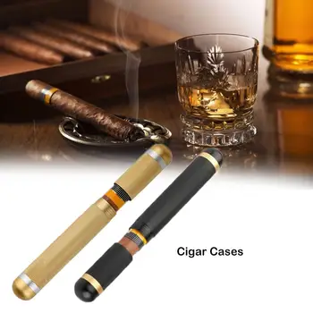 

Travel Cigars Box Cigarettes Case Mini Humidor Moisture Storage Tube Single Cigar Tube Smoking Set Accessories 2 Mm Inner Diame