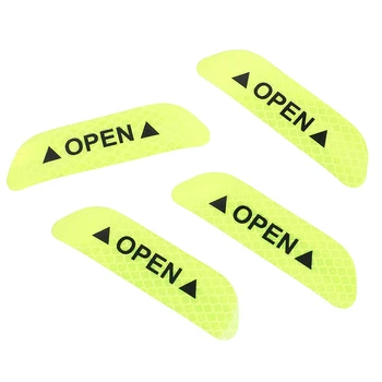 4pcs/set Reflective Open Sticker Door Open Warning Safety Car Styling Car Sticker Auto Decor Night Lighting Luminous Tapes
4pcs/set Reflective Open Sticker Door Open Warning Safety Car Styling Car Sticker Auto Decor Night Lighting Luminous Tapes