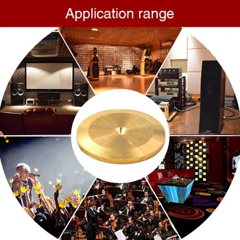 8pcs Amplifiers Speaker Spike Pad Protective Stand Multipurpose Copper Alloy Turntable Recorder Isolation Feet Base Home
8pcs Amplifiers Speaker Spike Pad Protective Stand Multipurpose Copper Alloy Turntable Recorder Isolation Feet Base Home
