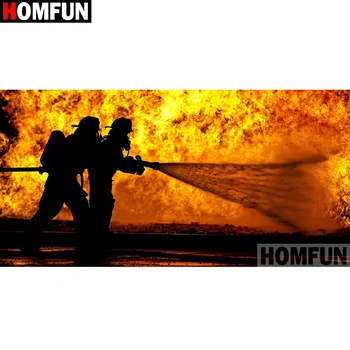 HOMFUN Full Square/Round Drill 5D DIY Diamond Painting "Fire Firemen scenery" 3D Embroidery Cross Stitch 5D Home Decor A27848
HOMFUN Full Square/Round Drill 5D DIY Diamond Painting "Fire Firemen scenery" 3D Embroidery Cross Stitch 5D Home Decor A27848