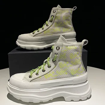 Summer Shoes Platform Casual Women Sneakers Cross-Tied High-Top Shoes Letter Round Toe Female Shoes Mesh Breathable Sneakers New
Summer Shoes Platform Casual Women Sneakers Cross-Tied High-Top Shoes Letter Round Toe Female Shoes Mesh Breathable Sneakers New