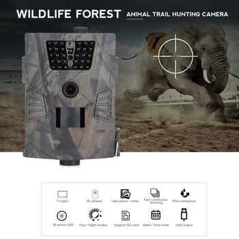 HT-001 Trail Camera 12MP 1080P 30pcs Infrared LEDs 850nm Hunting Camera IP54 Waterproof 120 Degree Angle Wild Camera
HT-001 Trail Camera 12MP 1080P 30pcs Infrared LEDs 850nm Hunting Camera IP54 Waterproof 120 Degree Angle Wild Camera