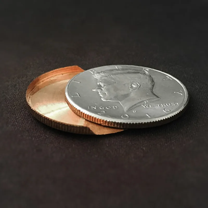 Slippery Expanded Shell (Half Dollar) Coin Magic Tricks Illusions Magic Accessories Visual Magic Illusions Gimmick Magician Toys
Slippery Expanded Shell (Half Dollar) Coin Magic Tricks Illusions Magic Accessories Visual Magic Illusions Gimmick Magician Toys