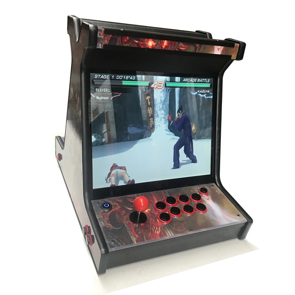 17 inch LCD Mini table top arcade with Pandora's Box 9D / joystick/button/bartop arcade machine
17 inch LCD Mini table top arcade with Pandora's Box 9D / joystick/button/bartop arcade machine