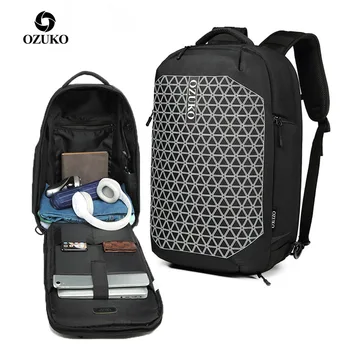 OZUKO Anti Theft Men Backpack School Bag for Teenager Male 15.6 inch Laptop Backpacks with Shoe Bag Waterproof Travel Mochila
OZUKO Anti Theft Men Backpack School Bag for Teenager Male 15.6 inch Laptop Backpacks with Shoe Bag Waterproof Travel Mochila