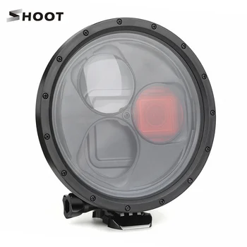 SHOOT Waterproof Dome Port Diving Housing Case with 10x Magnifier Red Filter Compatible with GoPro Hero 7/6/5
SHOOT Waterproof Dome Port Diving Housing Case with 10x Magnifier Red Filter Compatible with GoPro Hero 7/6/5