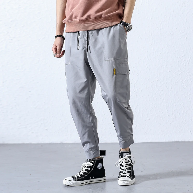 High-quality Men's Cargo Pants Polyester Loose Multi-Pocket Jogger Sweatpants Men Casual Fashion Hip Hop Cargo Pants Male A183
High-quality Men's Cargo Pants Polyester Loose Multi-Pocket Jogger Sweatpants Men Casual Fashion Hip Hop Cargo Pants Male A183