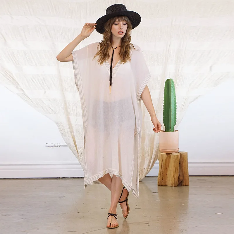 Plus Size Beach Dress For The Bathing Trips Woman Kaftan New Wiring Strip Smock Swimsuits With Skirt Loose Robe Bikini Animal
Plus Size Beach Dress For The Bathing Trips Woman Kaftan New Wiring Strip Smock Swimsuits With Skirt Loose Robe Bikini Animal