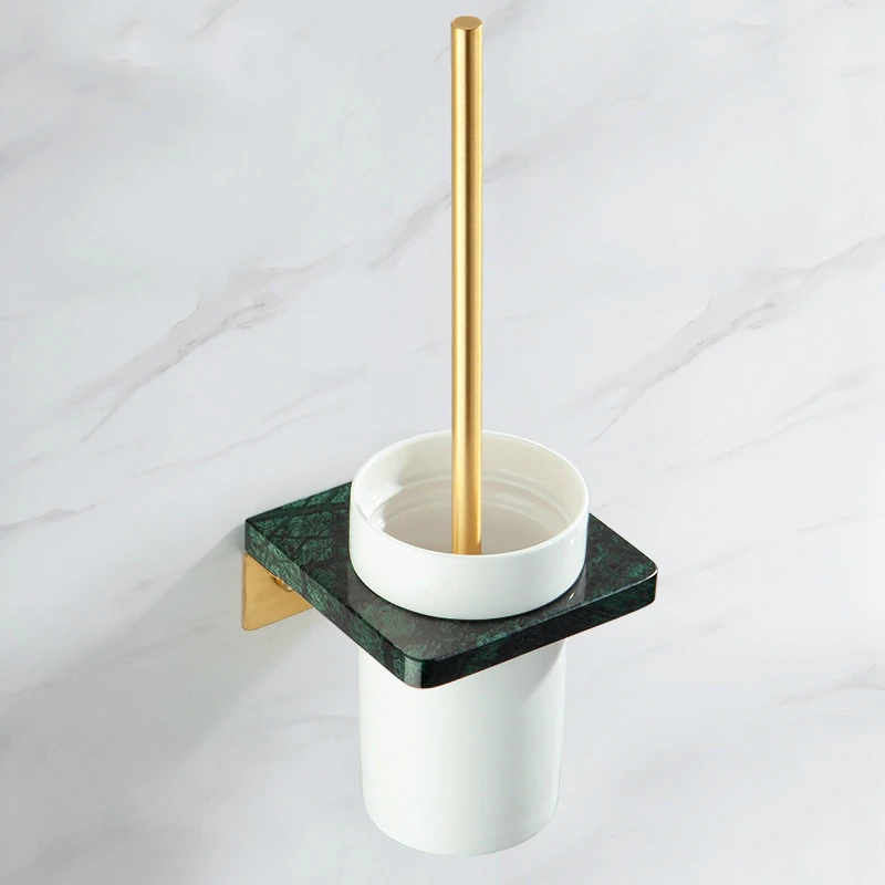 Nordic Luxury Green Marble Toilet Brush Holder Brass Bathroom Accessoriesbrushed Gold Toilet Clea Brush Holder Wall Mounted
Nordic Luxury Green Marble Toilet Brush Holder Brass Bathroom Accessoriesbrushed Gold Toilet Clea Brush Holder Wall Mounted
