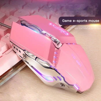 Designer Gaming Mouse 7-Button Metal Macro Definition Mouse USB Luminous Mouse RGB Gaming Ergonomic Mouse For Computer
Designer Gaming Mouse 7-Button Metal Macro Definition Mouse USB Luminous Mouse RGB Gaming Ergonomic Mouse For Computer