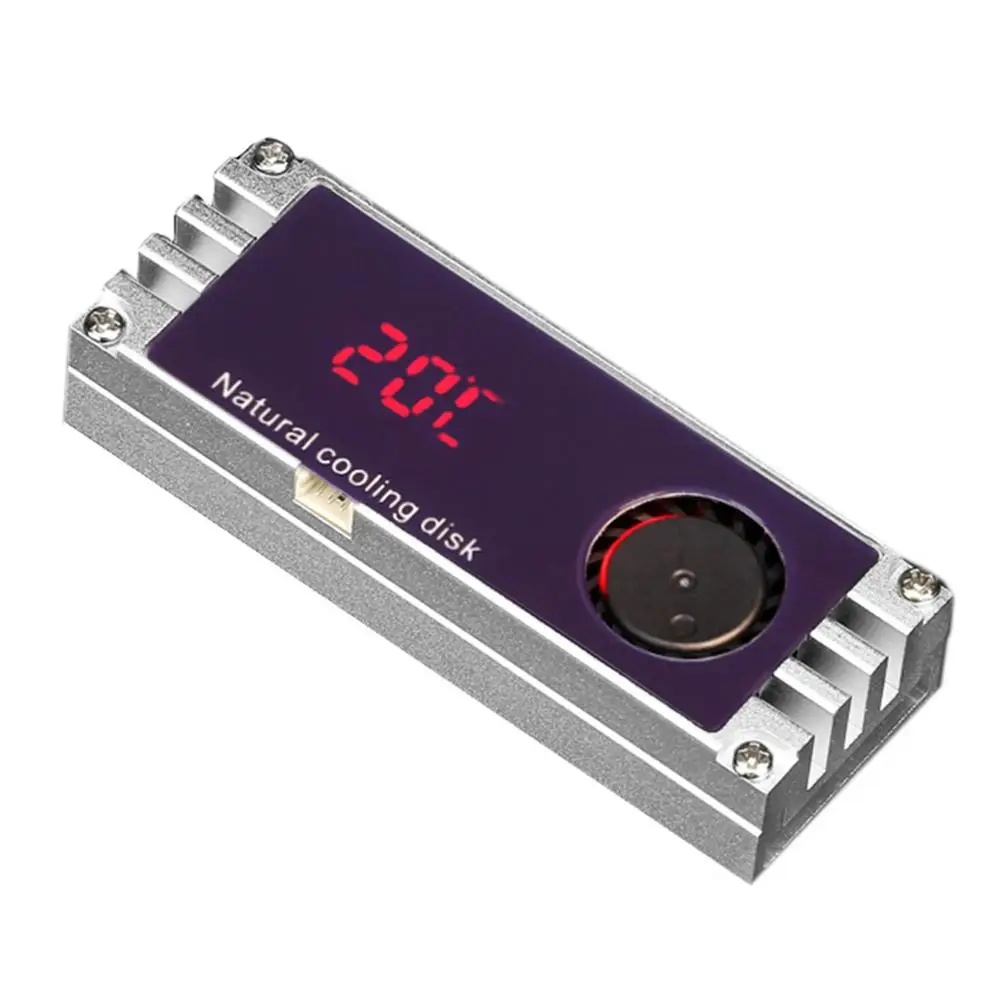M2 SSD Heatsink Cooling Fan Temperature OLED Digital Display M.2 2280 NVME SSD Hard Drive Disk Thermal Pad Cooler Wafer Radiator
M2 SSD Heatsink Cooling Fan Temperature OLED Digital Display M.2 2280 NVME SSD Hard Drive Disk Thermal Pad Cooler Wafer Radiator