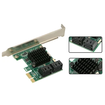 4 Ports Expansion Card Components Interface PCI Express Controller Adapter Computer Add On Internal PCIE To SATA3.0 Extended 
4 Ports Expansion Card Components Interface PCI Express Controller Adapter Computer Add On Internal PCIE To SATA3.0 Extended