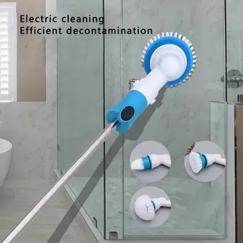 Electric Rotatable Scrubber Turbo Scrub Cleaning Brush Wireless Bathroom Tile Cleaner Window Brush Cleaner Kitchen Utensils
Electric Rotatable Scrubber Turbo Scrub Cleaning Brush Wireless Bathroom Tile Cleaner Window Brush Cleaner Kitchen Utensils