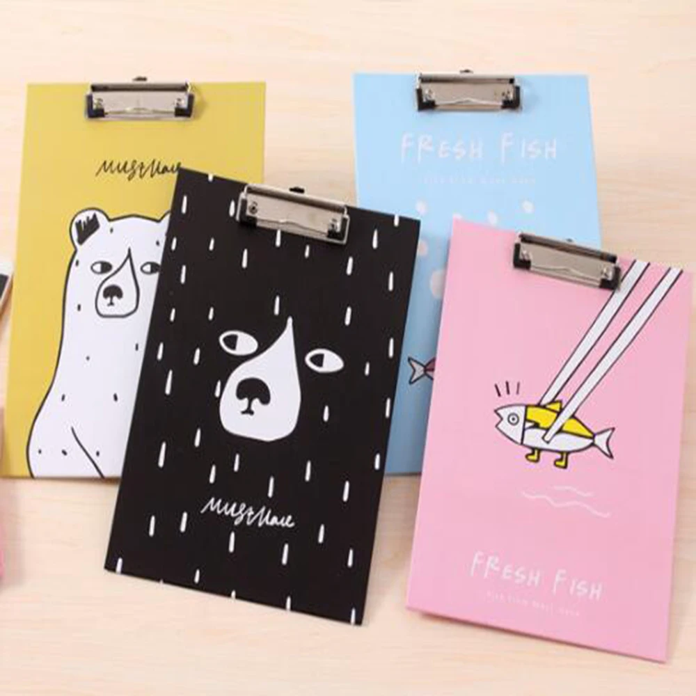 XRHYY 1Pcs A4 Cute Pattern File Folder Clipboard Folder WordPad Vertical Writting Board School Stationery Office Supplies
XRHYY 1Pcs A4 Cute Pattern File Folder Clipboard Folder WordPad Vertical Writting Board School Stationery Office Supplies