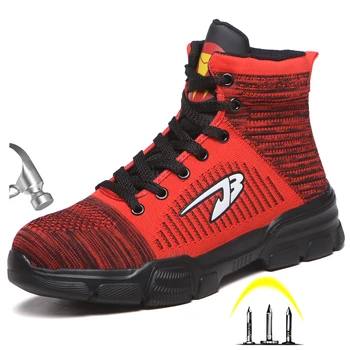 BONJEAN Winter New Mens Anti Smashing Cotton Steel Toe Work Shoes High Top Boots With Fur Men Puncture Proof Safety Shoes
BONJEAN Winter New Mens Anti Smashing Cotton Steel Toe Work Shoes High Top Boots With Fur Men Puncture Proof Safety Shoes
