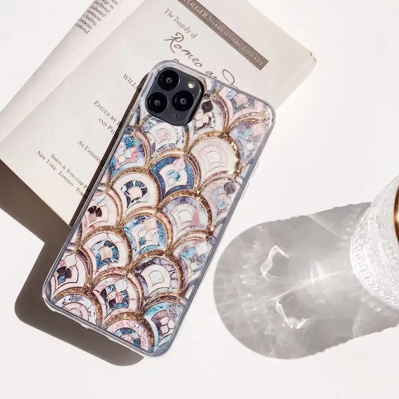 Роскошный блестящий чехол для телефона Iphone 11 11pro Max X Xs Xr 6 7 8 Plus ЗОЛОТОЙ Блестящий