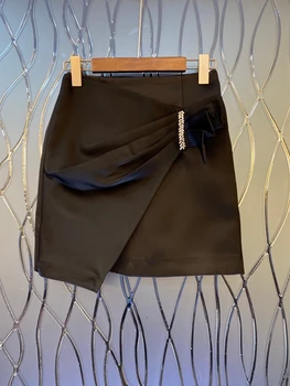 2020 Spring and Summer New Women's Heavy Work Set Diamond Irregular Twist Stitching Solid Color All-match Skirt 709
2020 Spring and Summer New Women's Heavy Work Set Diamond Irregular Twist Stitching Solid Color All-match Skirt 709