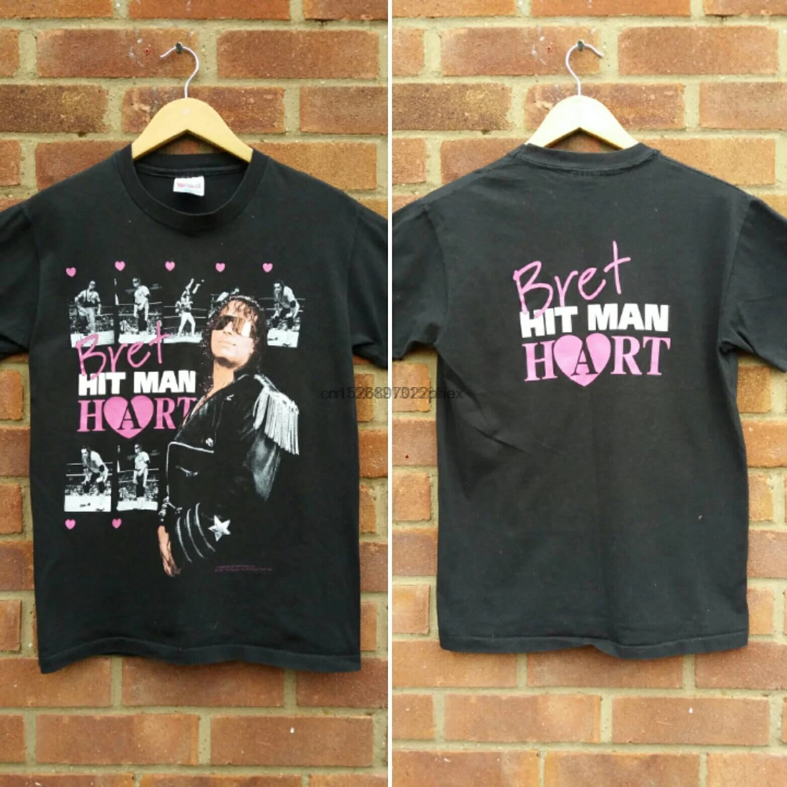 Vintage 1994 WWF Bret The Hit Man Hart T-shirt. - Wrestling - Wrestler - Size M men t shirt
Vintage 1994 WWF Bret The Hit Man Hart T-shirt. - Wrestling - Wrestler - Size M men t shirt