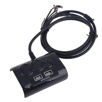 Desktop Computer Switch PC Case Power Supply on/off Reset Button Double USB Port accessories
Desktop Computer Switch PC Case Power Supply on/off Reset Button Double USB Port accessories